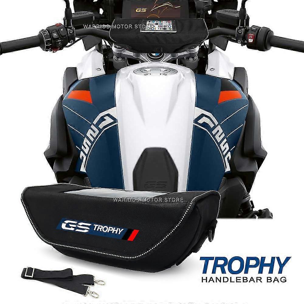 Waterproof Handlebar Bag For Bmw R 1250 Gs / Gs Trophy 2023 Motorcycle - Handlebar Travel Navigation Bag