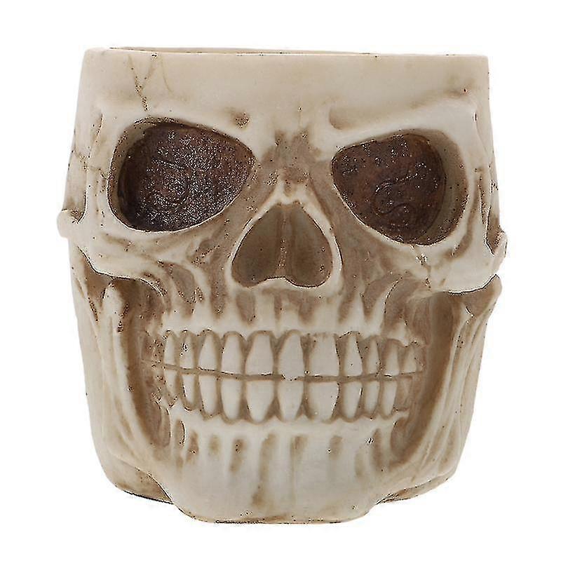 1pcs Totenkopf Stifthalter