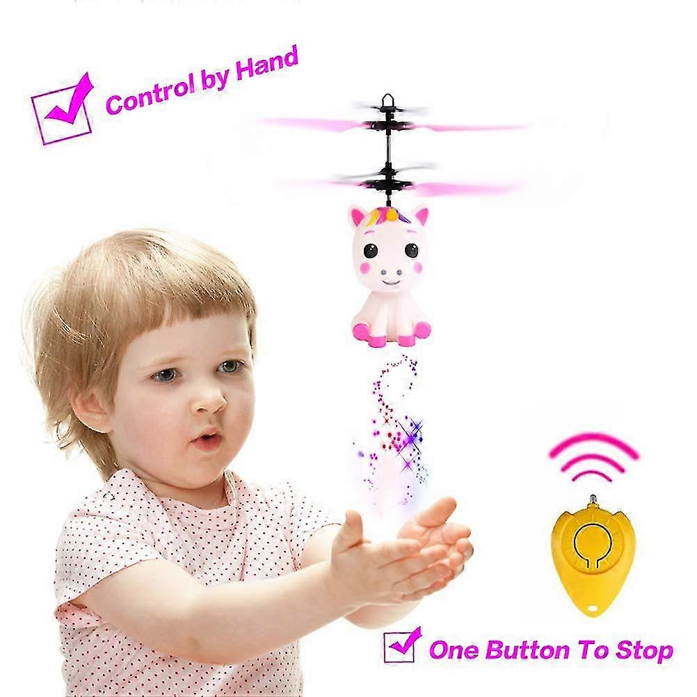 Hand Controlled Helicopter Toy with LED Light