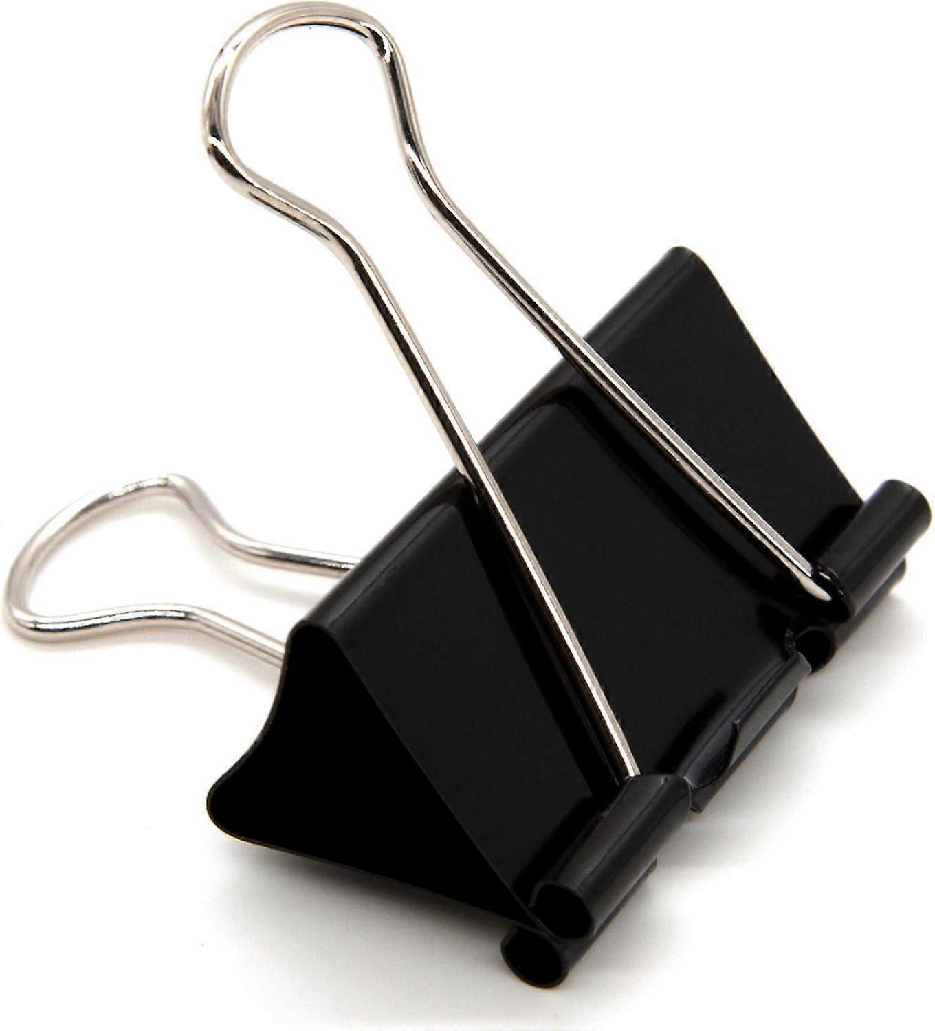 Extra Large Binder Clips, 2-Inch Size, Ideal for Office Use, 24 Pack