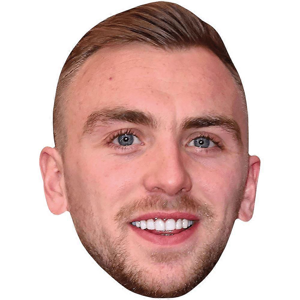 Jarrod Bowen (Smile) Celebrity Mask, Flat Card Face