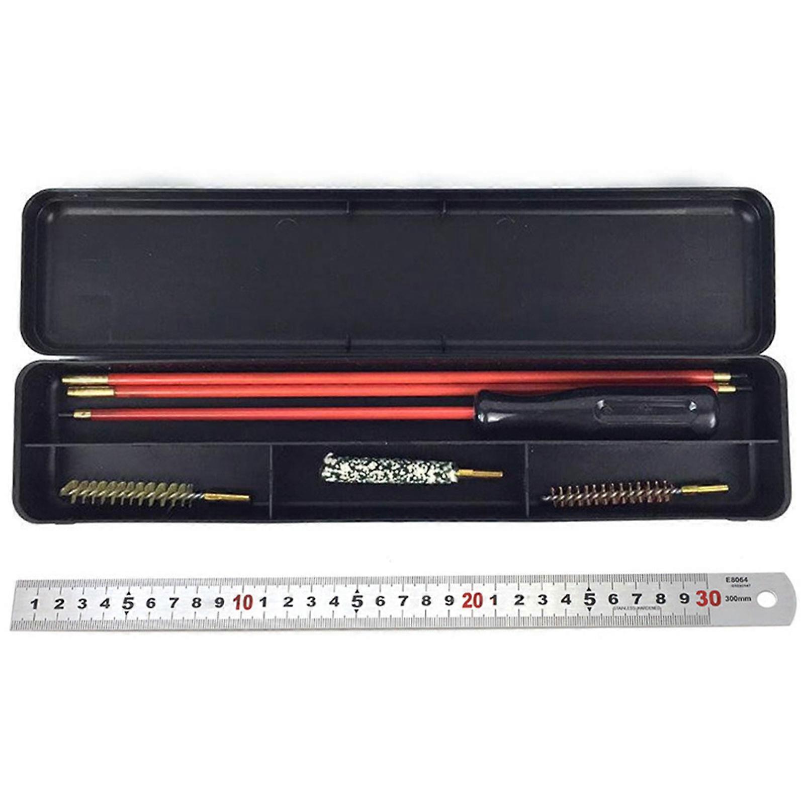 Premium 5mm Barrel Cleaning Kit Universal Cleaner Kit with Carrying Case for Hunters