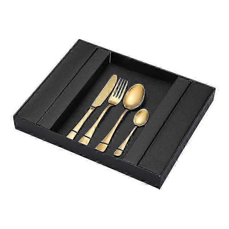 Edelstahlbesteck 24-teiliges Messer Gabelmesser