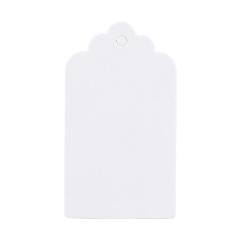 Sturdy Kraft Paper Gift Tags, Double-Sided Blank, Matte Surface Writeable
