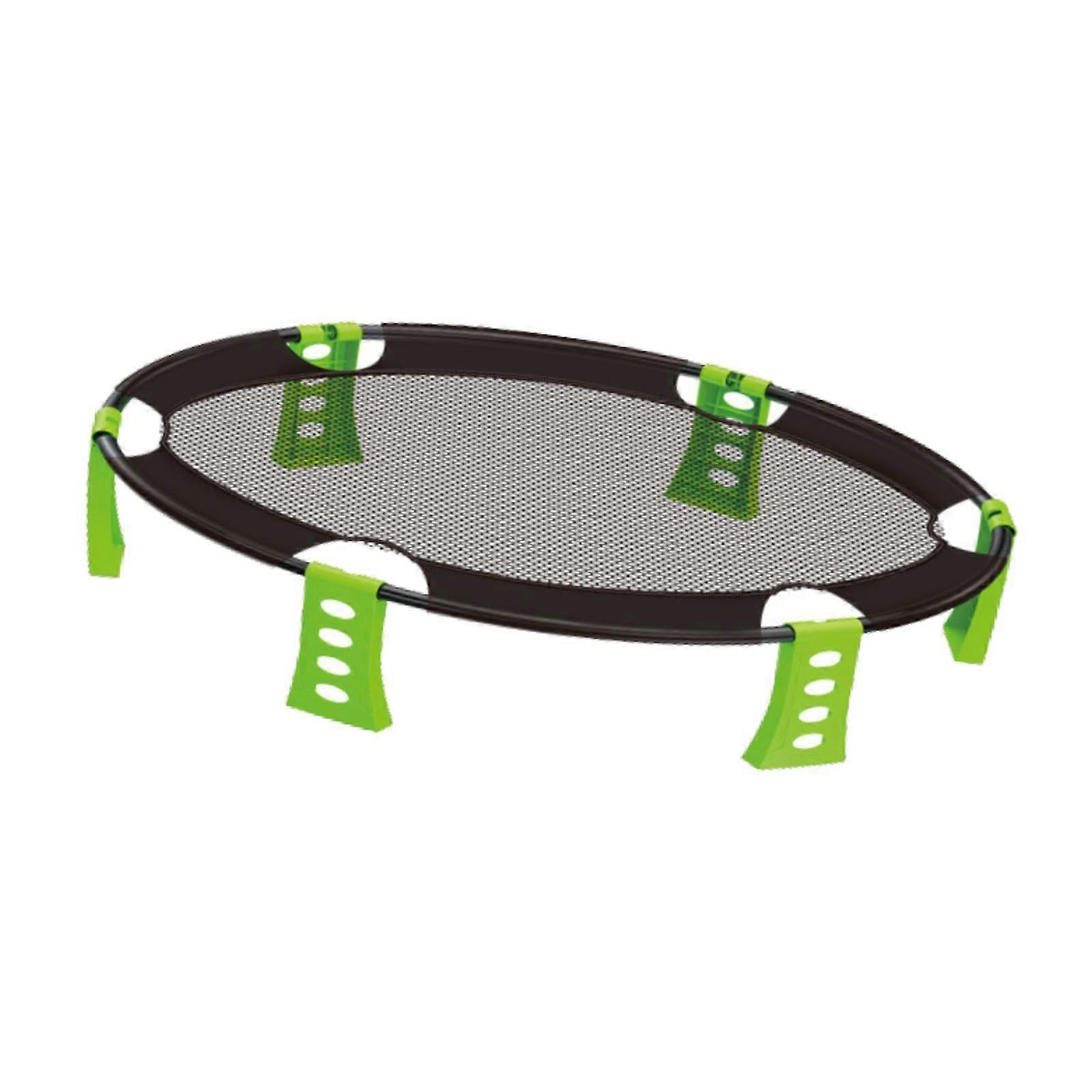 Roundnet Game Set Game Toys Beach Volleyball Net Set for Players Family Lawn Green