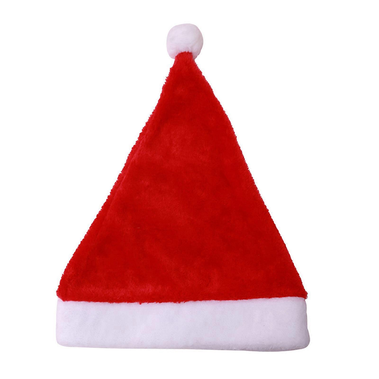 Noel Partisi Şapka Peluş Noel Baba Şapka Yumuşak Noel Şapka Noel Partisi Dekorları Komik Şapka Noel Baba Kostüm çocuk