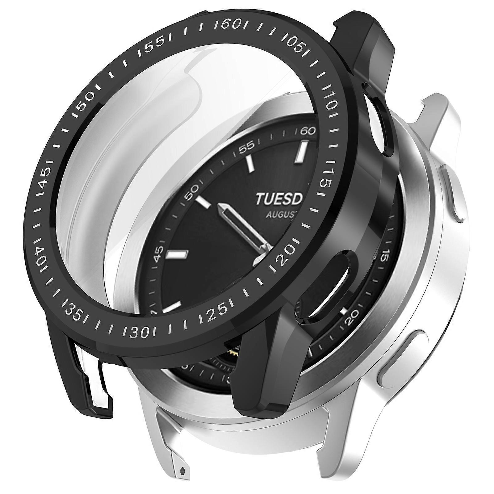 Full Package TPU Electroplated Watch Protective Case For Xiaomi Watch S3