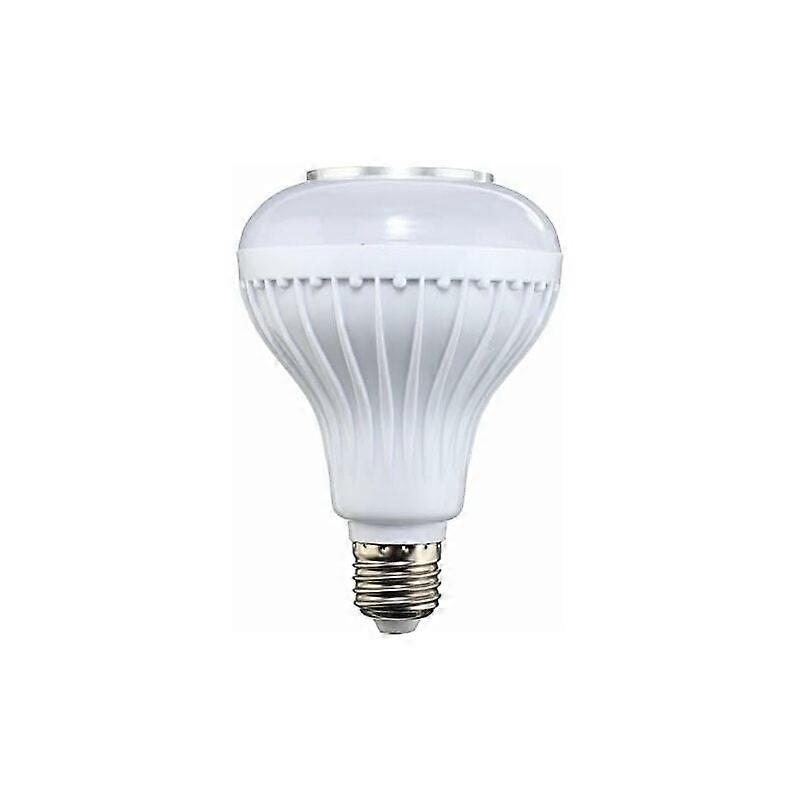 RGB LED Bulb with Bluetooth Speaker, Remote Control, Multicolor Light