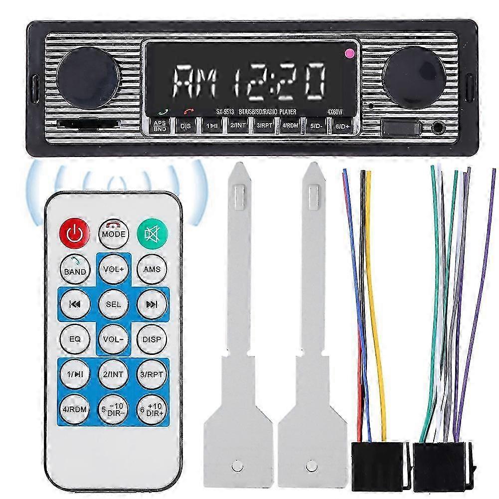 蓝牙汽车音响收音机车载 Mp3 播放器单 Din