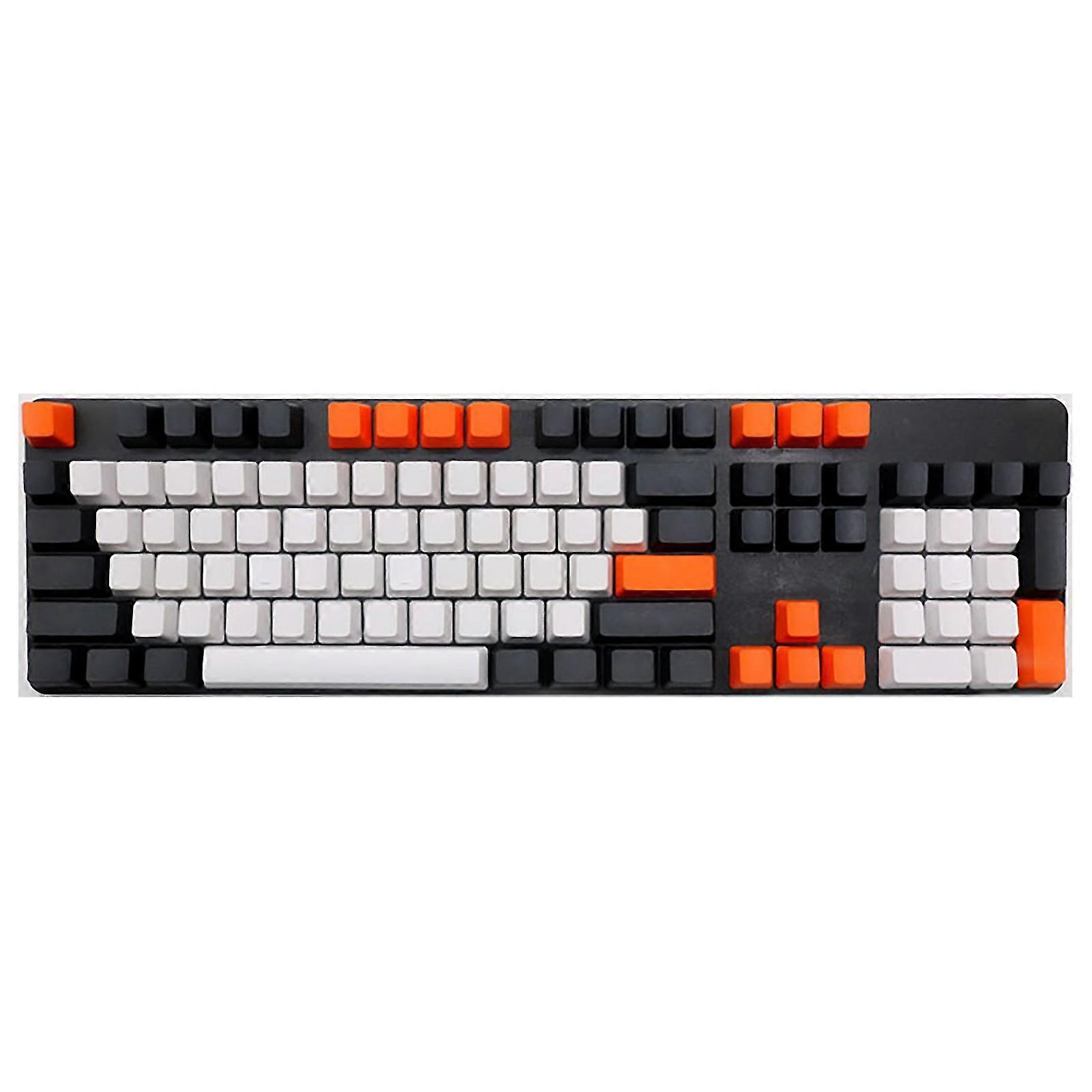 108Pcs PBT Lightproof No letters Key Caps Replacement for Mechanical Keyboard