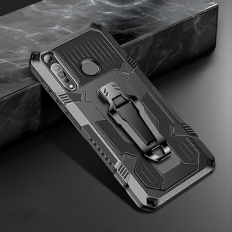 Machine Armor Warrior Shockproof PC + TPU Protective Case For Motorola Moto G8 Plus