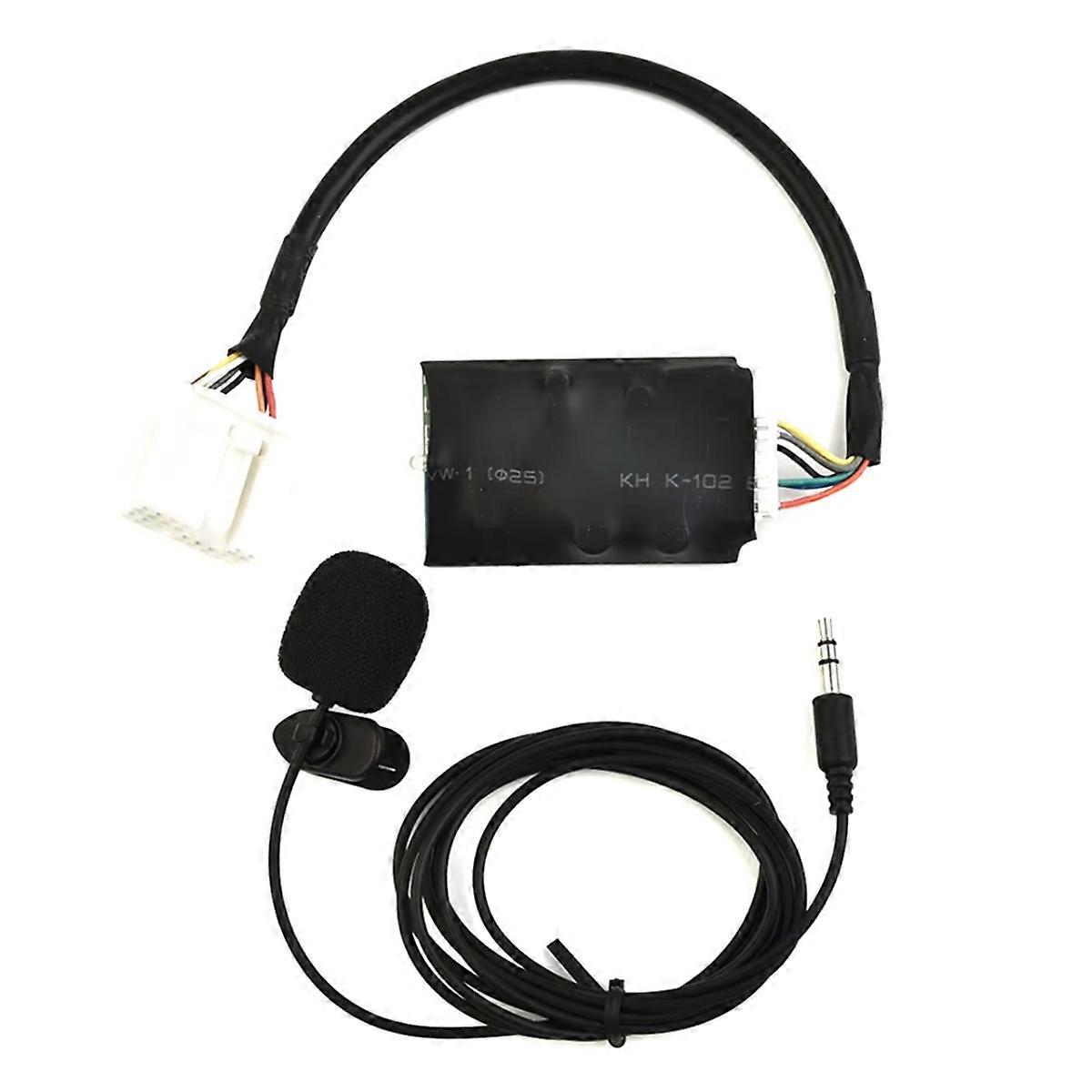 Bluetooth Interface Adapter Music Aux Module for Accord DC 12V Radio Stereo Aux Cable Adaptor