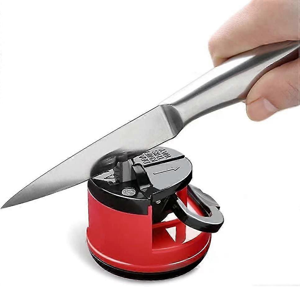 Messerschärfer, Mini-Messerschärfer mit Saugfuß, Taschenmesserschärfer