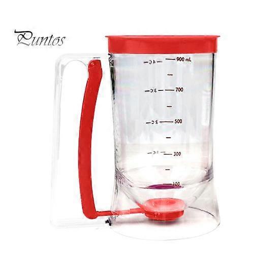 Pancake Batter Dispenser BPA Free Leak-Free Design Easy to Clean Precise Measurement Lines Ergonomic Handle Kitchen Utensil for Pancakes Waffles