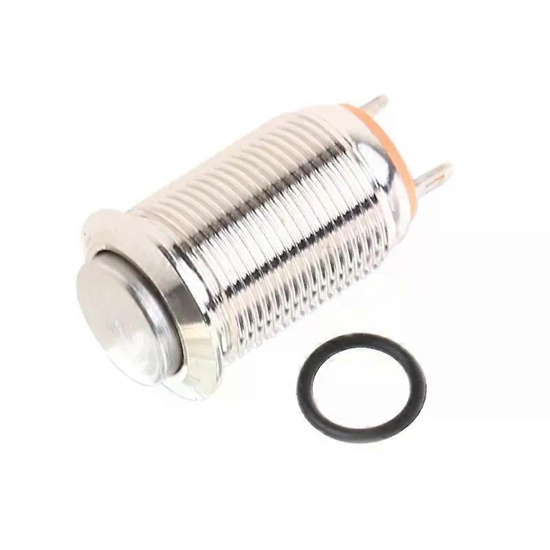 12mm Waterproof Self Locking Latching Metal Push Button Switch High Flush Dropship