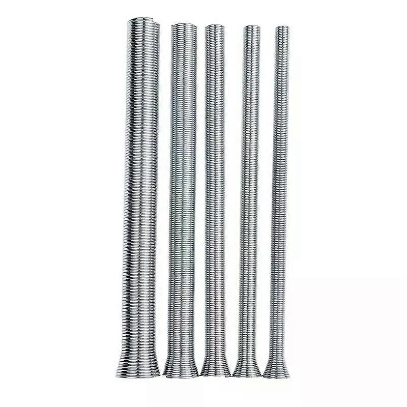 5pcs/set Wire Bender Spring Benders Air Condition Copper Pipe Outside Pipeline Bender Tube Pipe Tool