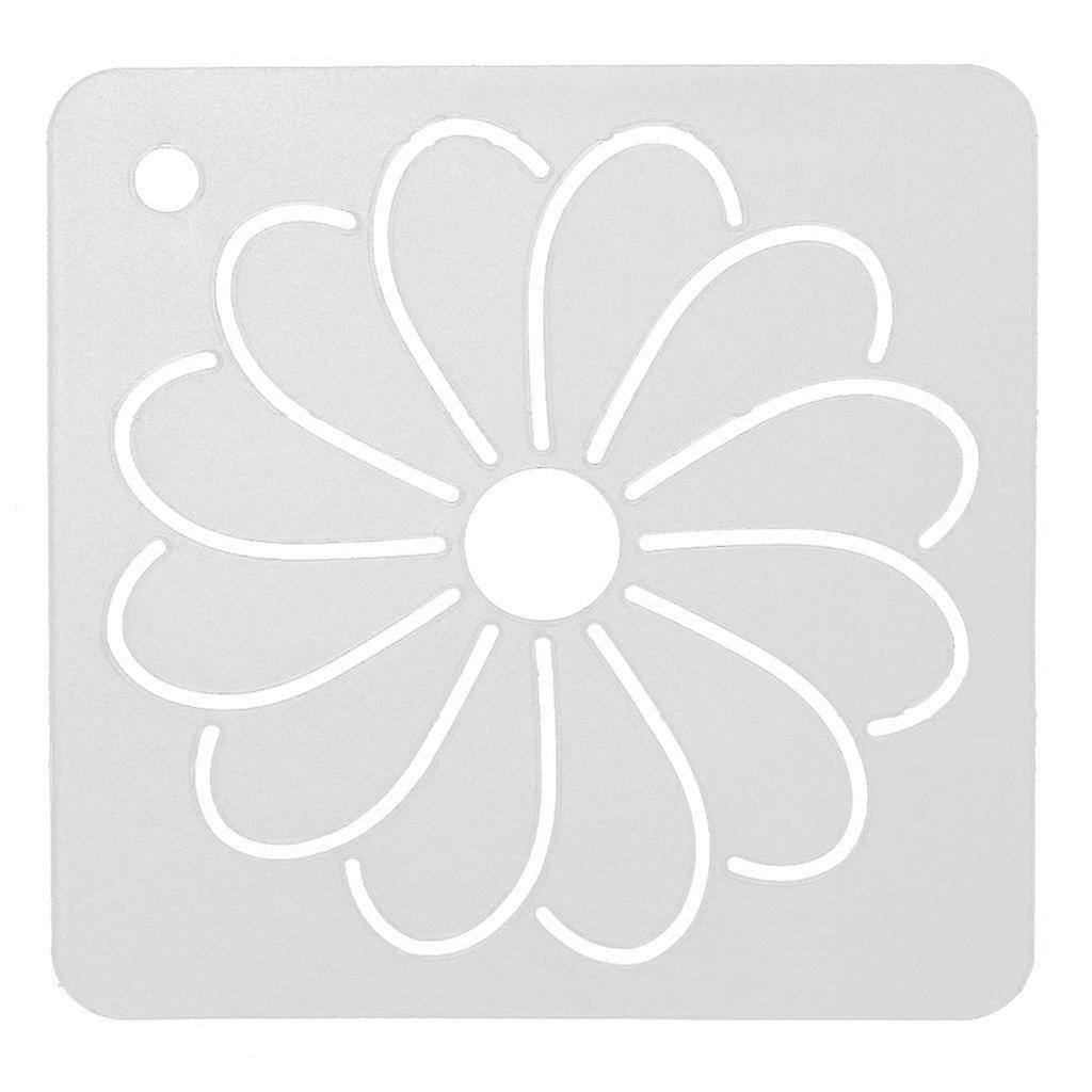 Transparent Flower Quilting Stencils Template for Fabric DIY Patchwork Tools