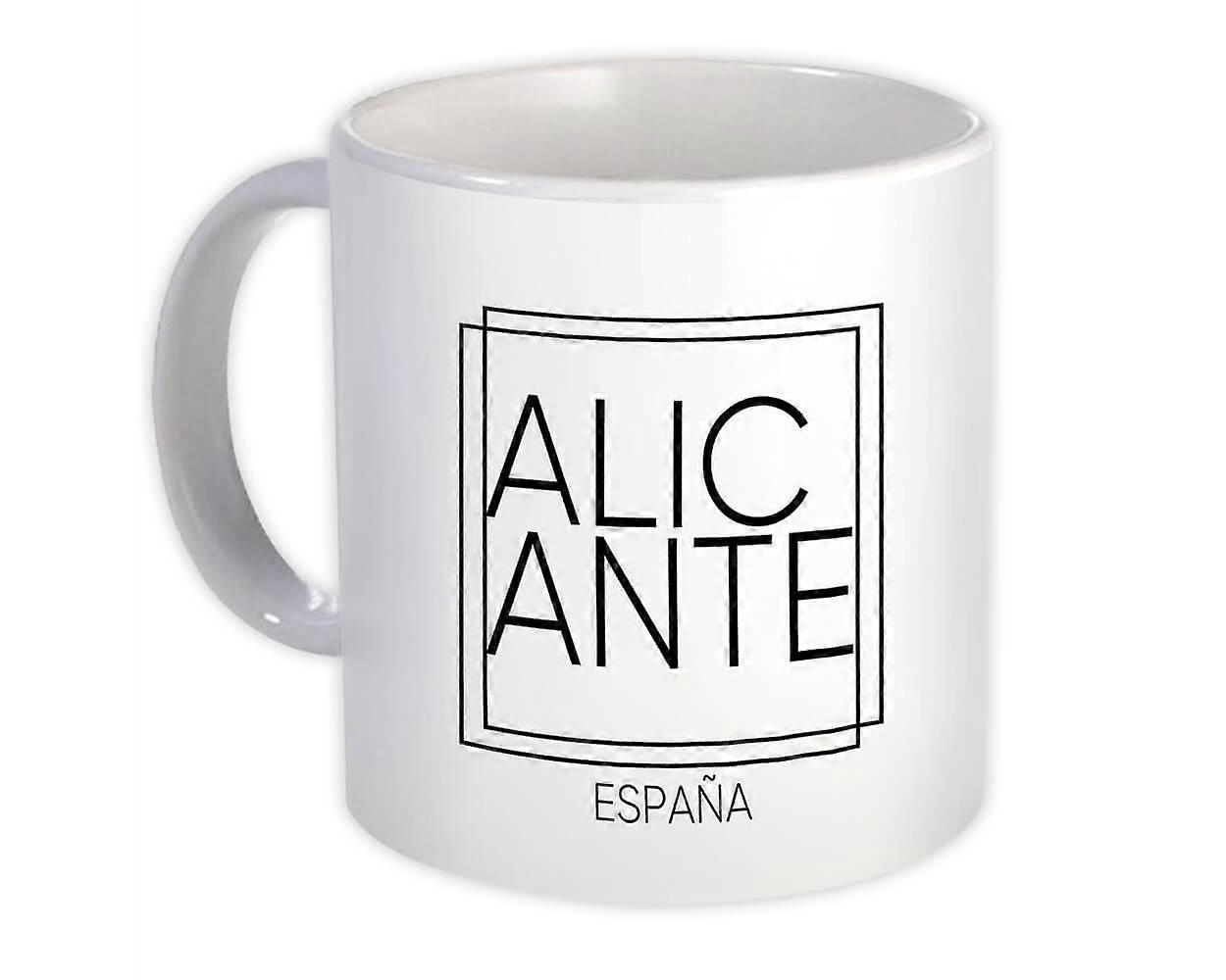 Geschenkbecher: ALICANTE Spanien Platz