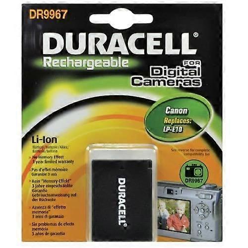 Duracell DR9967 Li-ion Camera Replaces Battery for LP-E10