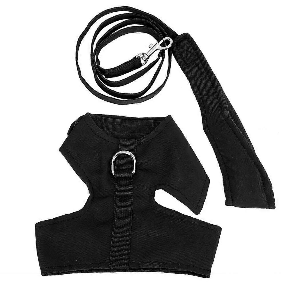 Adjustable Cat Walking Jacket Escape Proof Harness with Leash