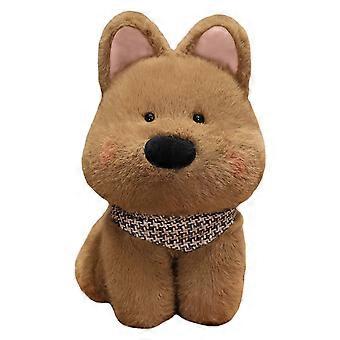 Realistic Stuffed Toy Decoration Multifunctional Plush Westie Toy with Realistic Features for Kids and Collectors  White