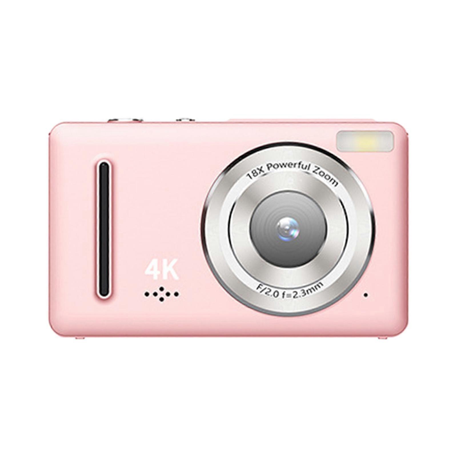 Digital Camera 1080P HD Photography Supports Up To 64MP Electronic Stabilization 18X Digital 2.4 Inch Screen CCD Student Portable Camera PUW0876