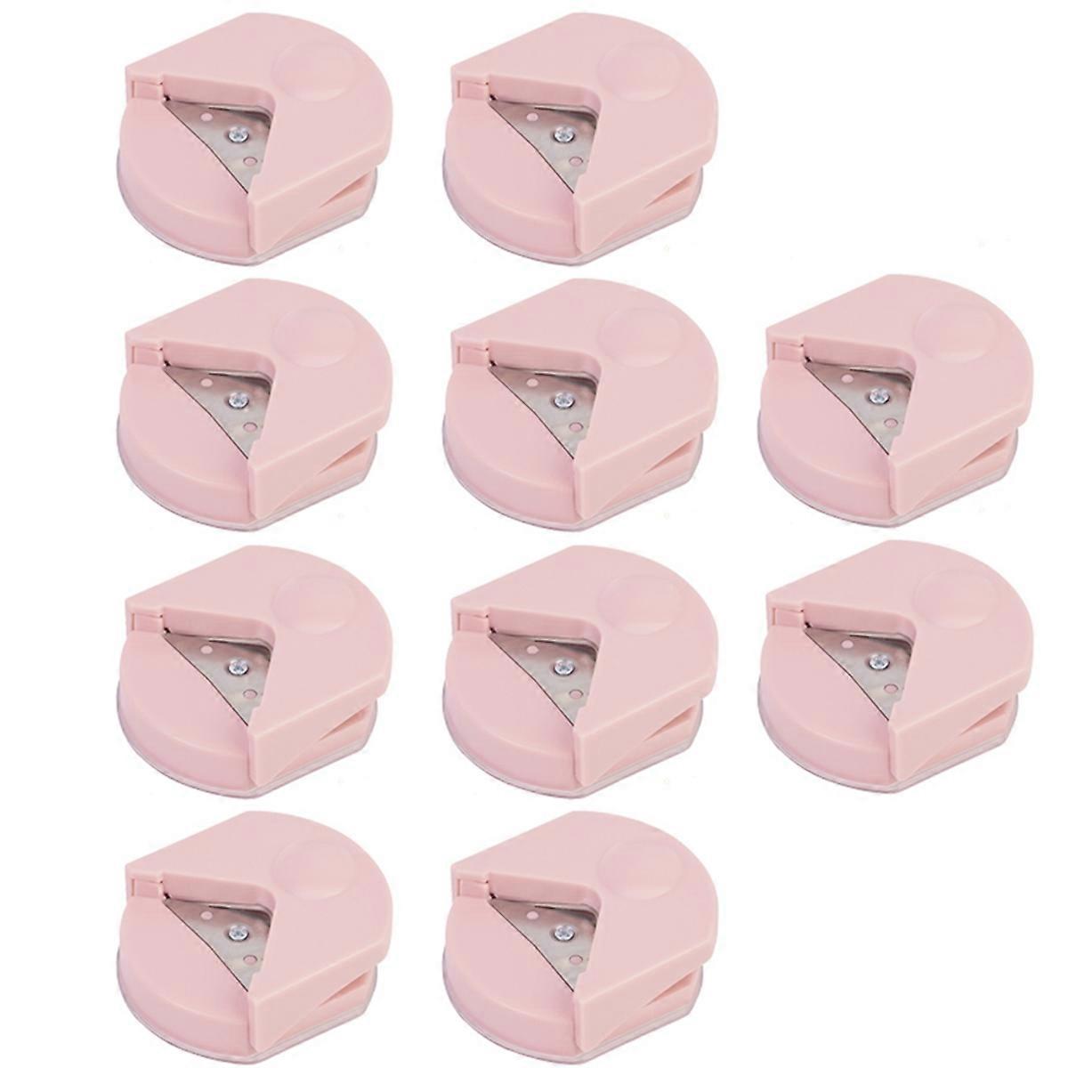 Pink Rounding paper cutter Angle cutter Photo business card