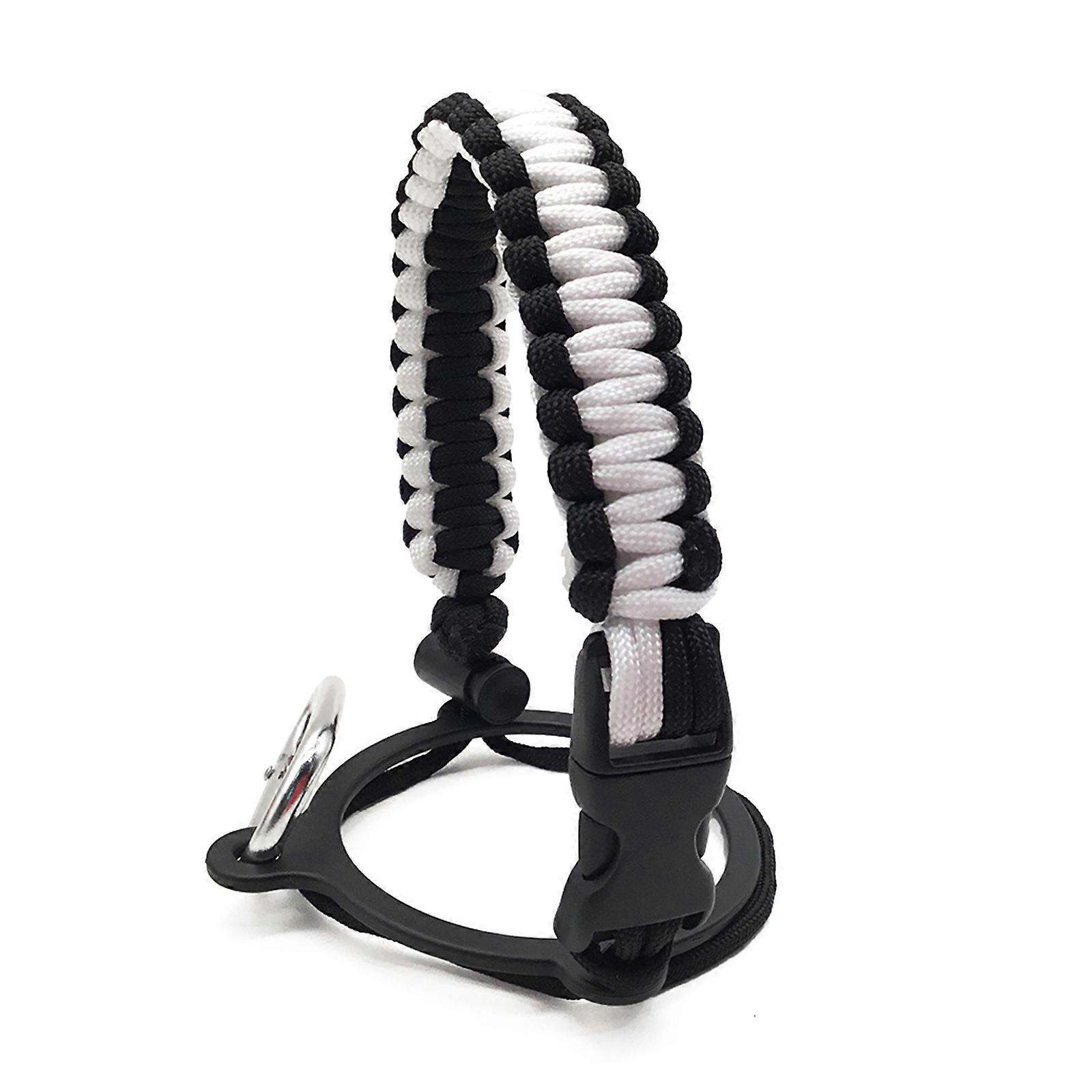 Water Bottle Cord Carriers Strap Handle Safety Handle Carabiner Insulated Bottle Handle Wide Mouths Bottle Strap Cord  White