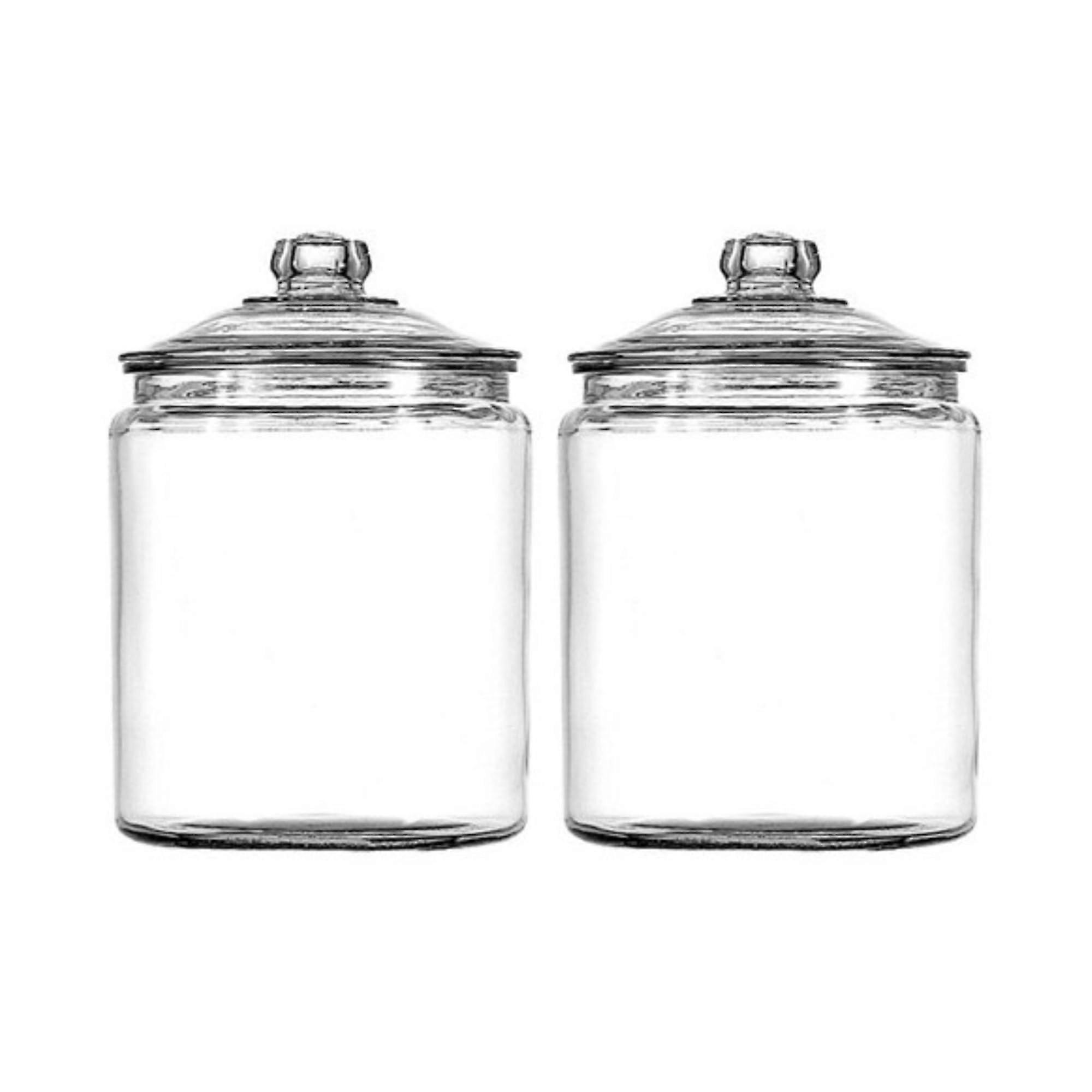 2 Set Glass Jar for and Storage Decoration 1 Gallon Size