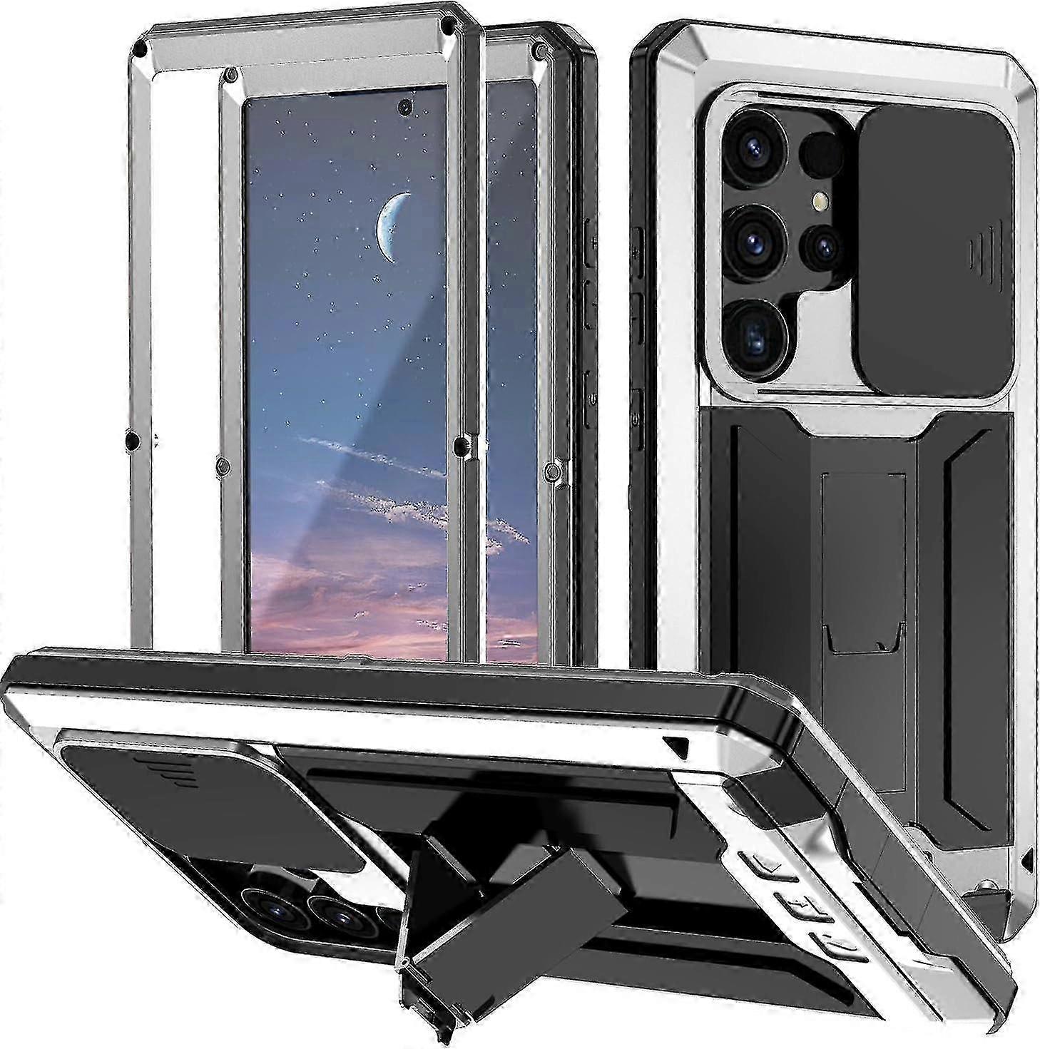 Shockproof slide case for Samsung Galaxy S24 Plus