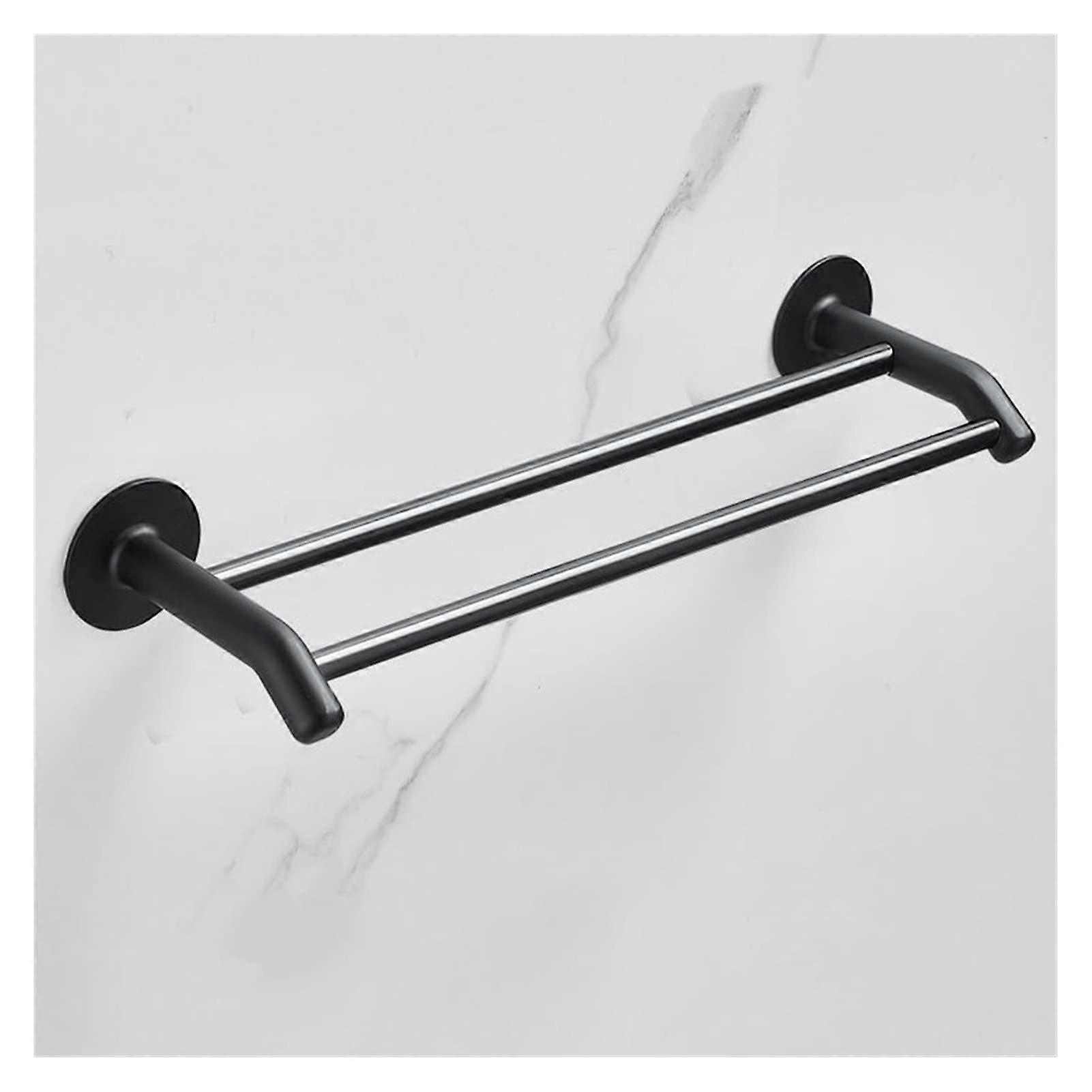 Thick wall mounted bathroom towel bar 40 cm