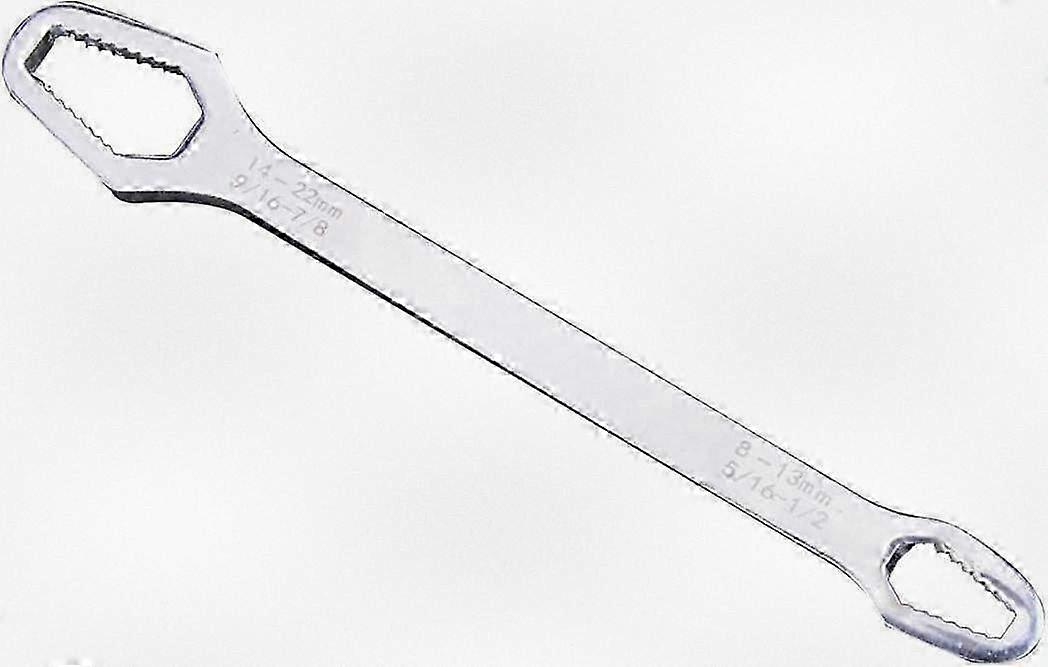 45-Piece 8-22mm Steel Double-Ended Universal Star Bit Wrench Set with Self-Locking Mechanism