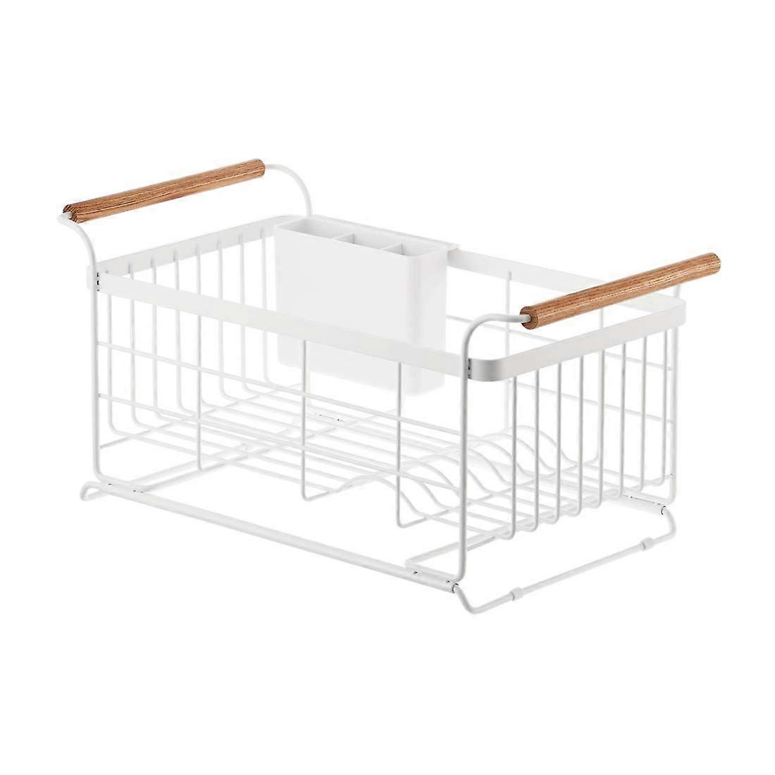 Expandable Sink Dish Drainer Rack Kitchen Drying Organizer Holder One Size