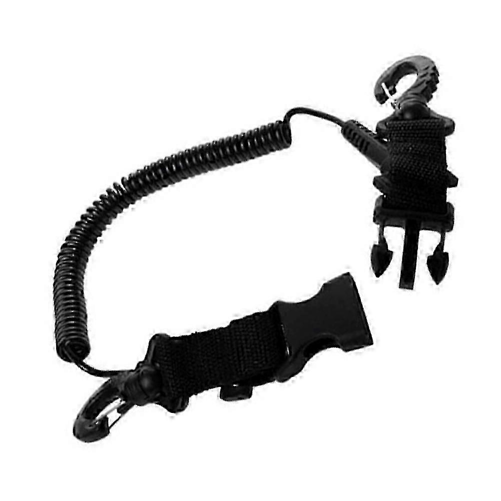 Climbing Underwater Diving Camera Safety Spring Rope Lanyard Strap_ZKD22
