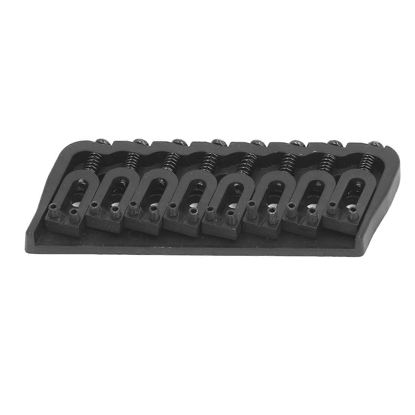 Guitar Fixed Bridge 8 String Metal Hand Polishing Electric Guitar Bridge Replacement