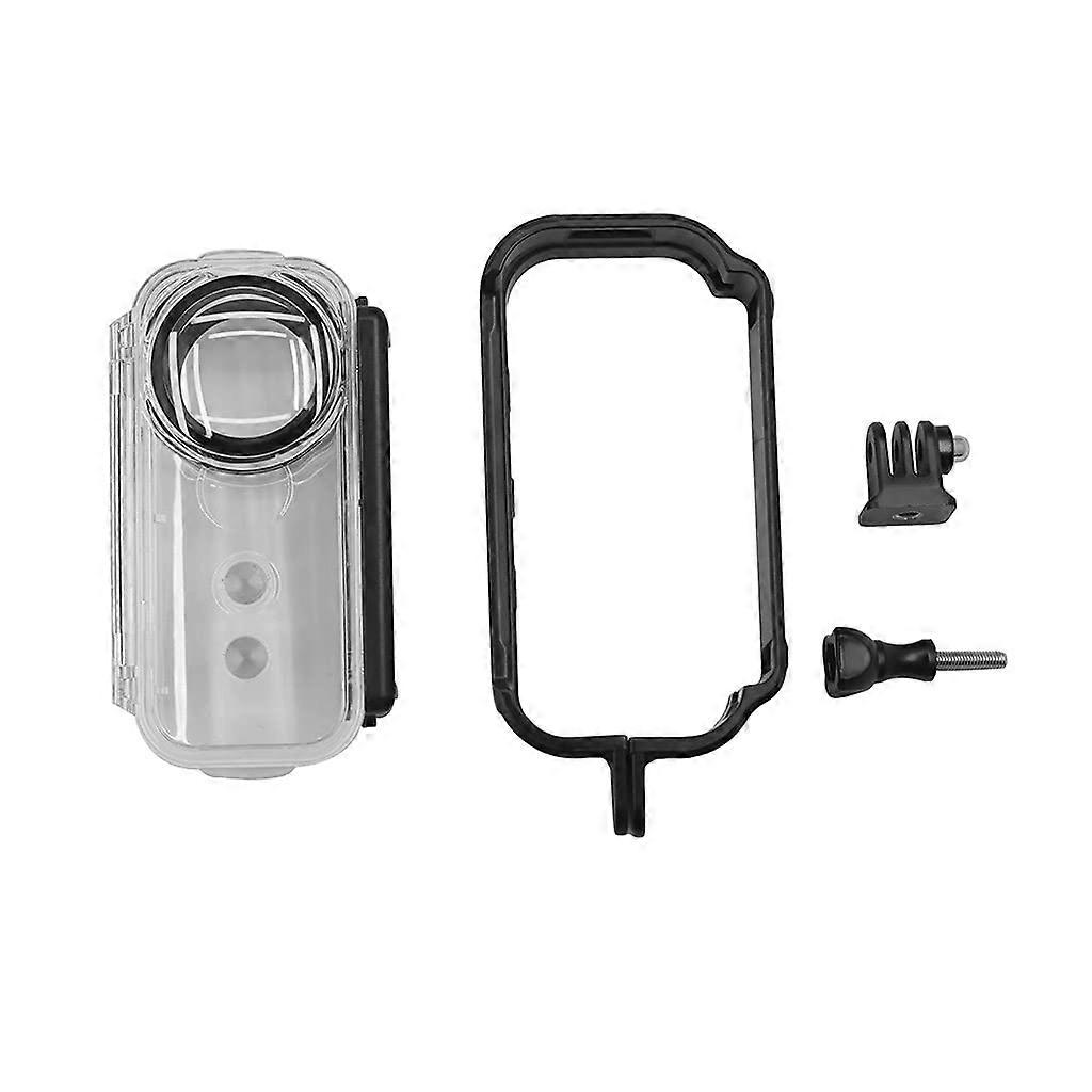 30m Housing Underwater Shell Diving Protective Case Lens Accessory Compatible for 360 X Camera
