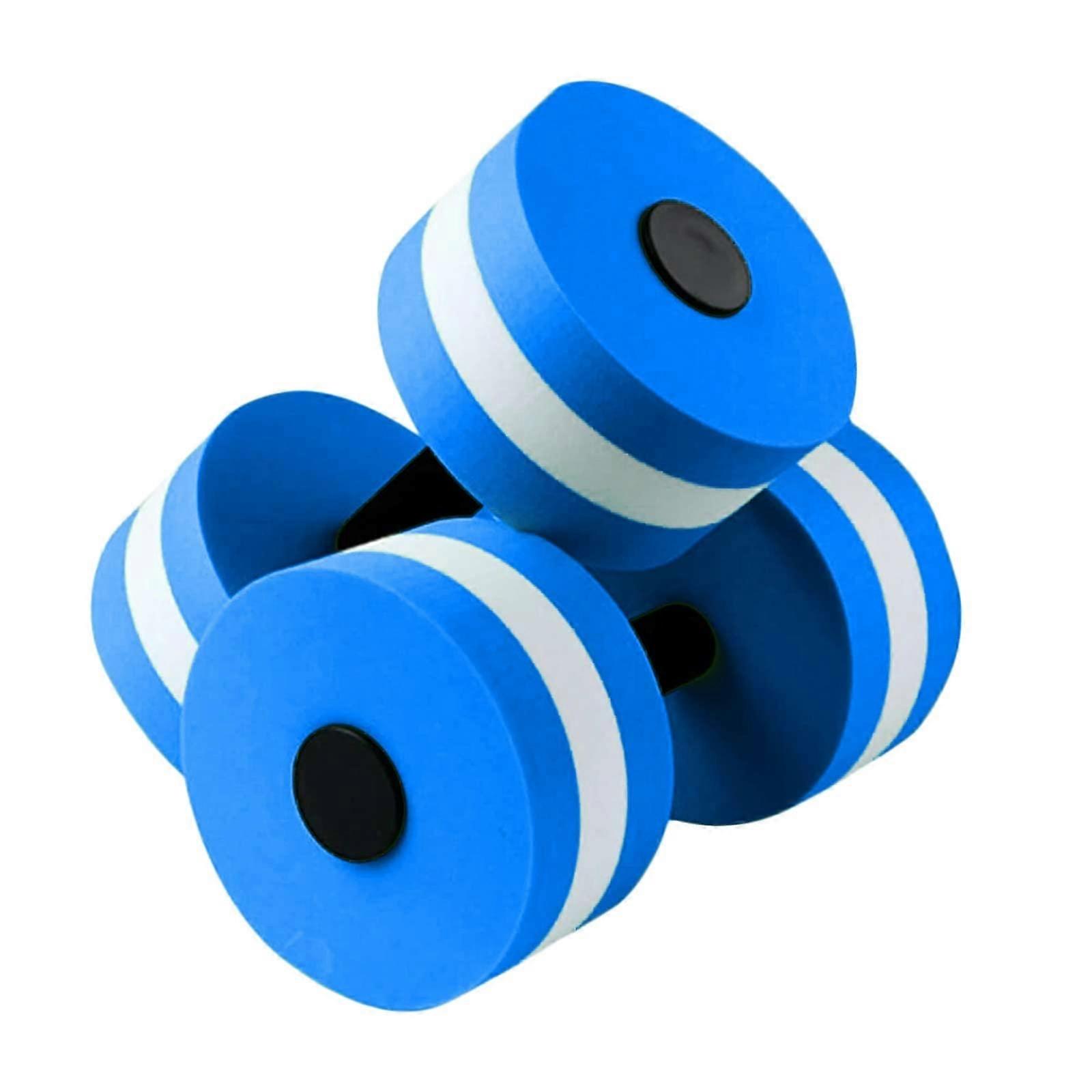 2 PCS Such Fitness Set Water Dumbbell, Water Weights Foam Dumbbell Pool Resistance Water Aerobic