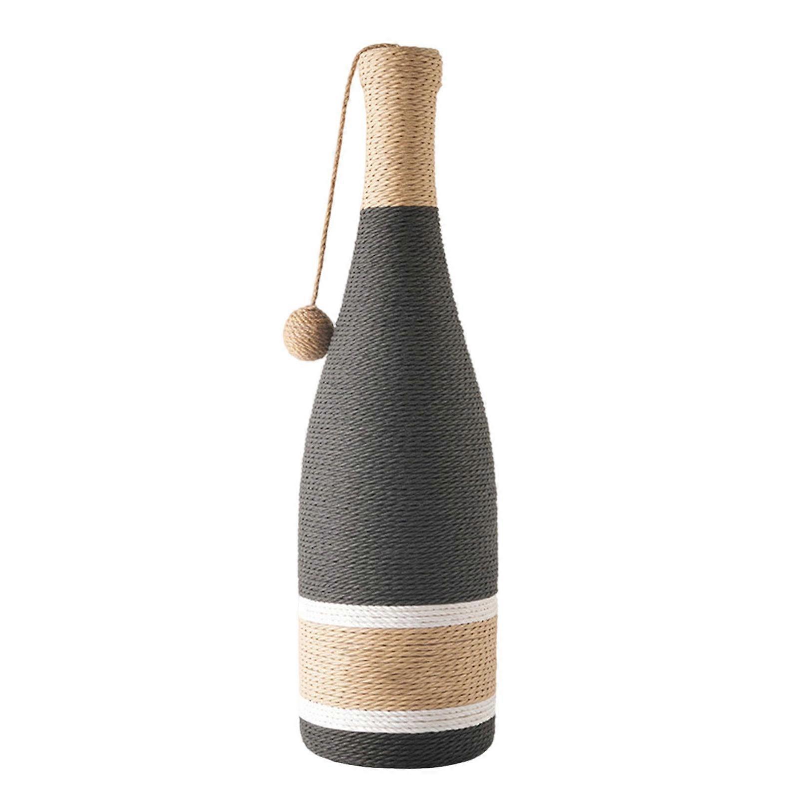 Cats Scratching Toy Kitten Sisal Rope Post Wine Bottle Shape Toy Interactive Pet Product Scratching Post Scratcher