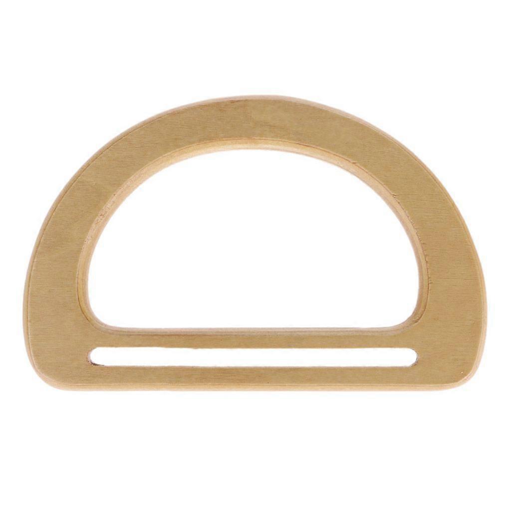 Wooden Bag Handle Replacement for DIY Purse Making Handbag Shopping Tote