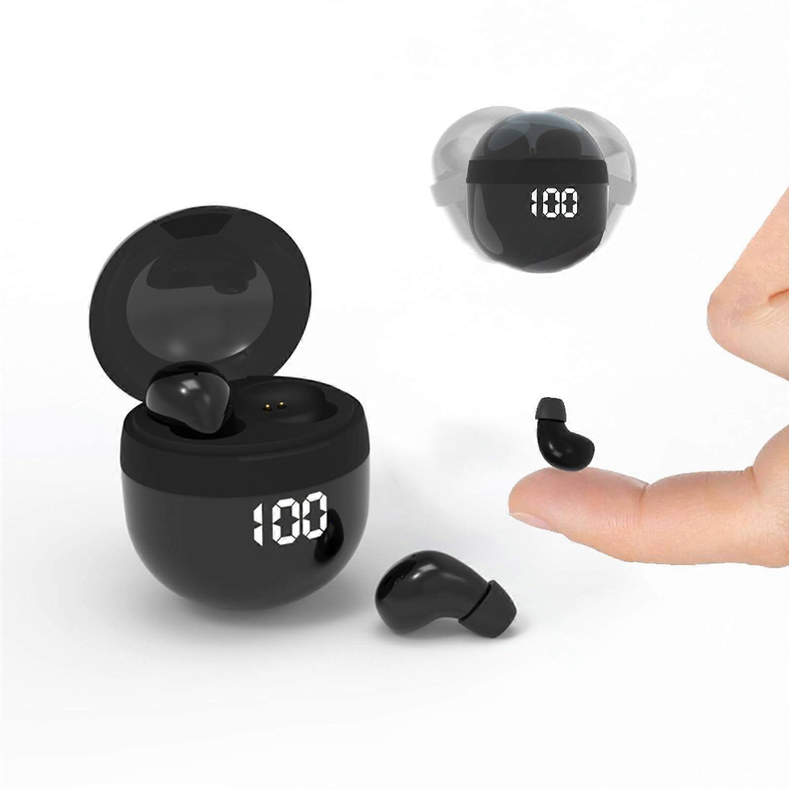 Small Mini Invisible Earbuds for Work Wireless Bluetooth Tiny Low Profile Micro