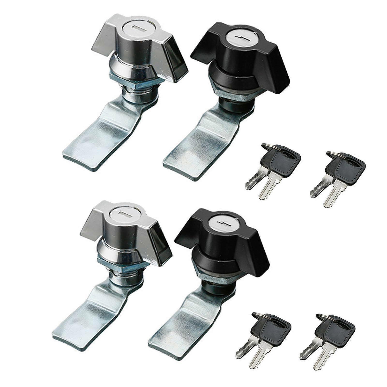 Alloy Swivelling Locks Set Of 4 MS748 MS324-2 Distribution Box Distribution Cabinet Door Lock MS408