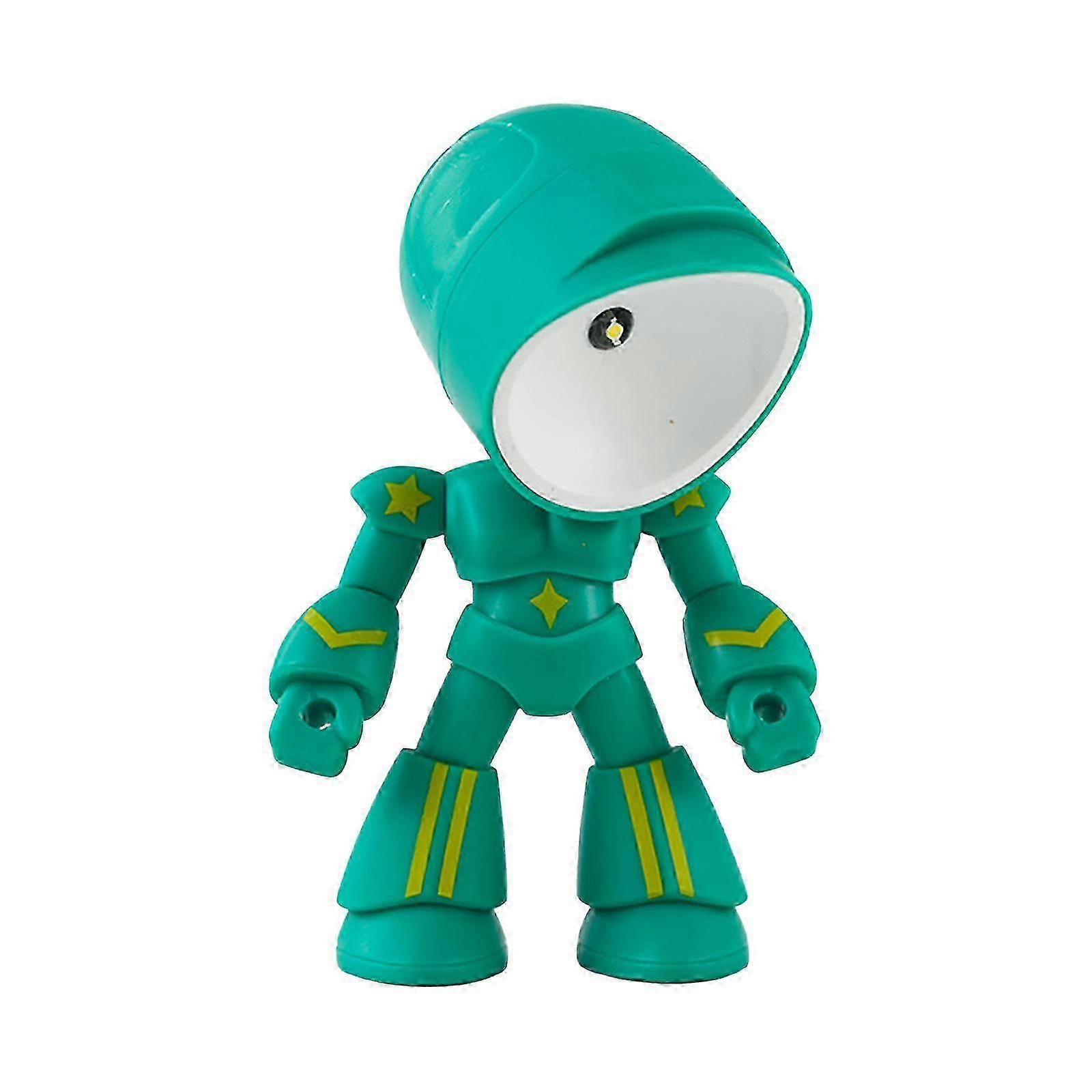 Cute Cartoon Mini Night Light Led Night Light Abs Plastic Creative Gift Kids Room Bedroom Living Room Multicolor Folding Table Lamp