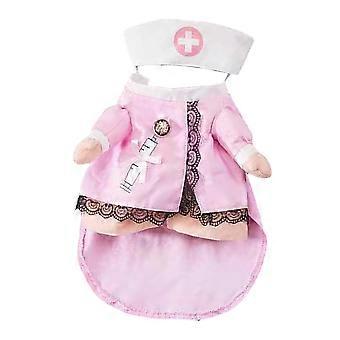 Pet Dog Cat Halloween Costume Doctor Nurse Costume Dog Jeans Clothes Cat Funny Apperal Outfit Uniform Funny Pet Puppy Dog Cat Outfit