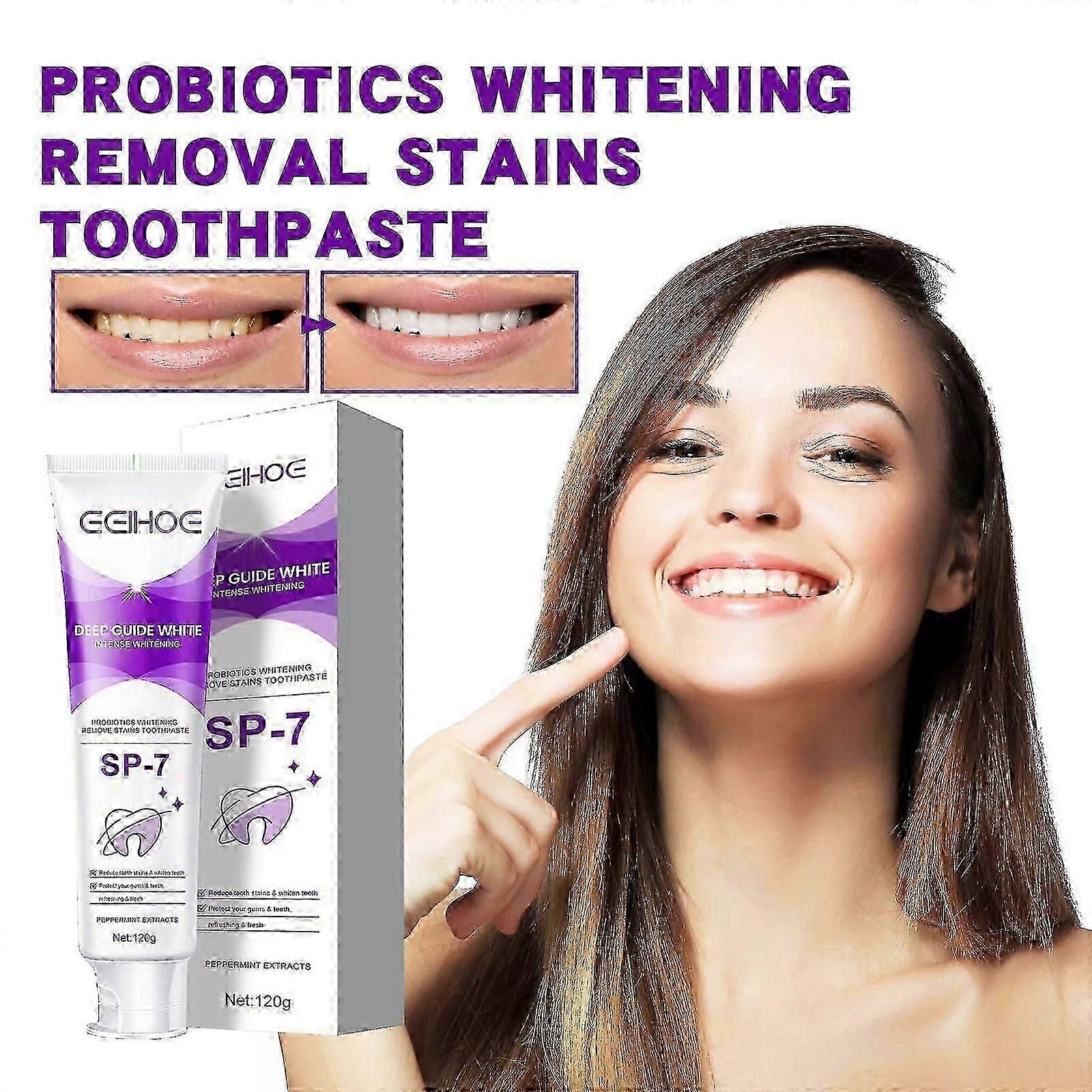 Probiotic Toothpaste, Cleaning Stains And Tartar Fresh Breath Whitening Toothpaste