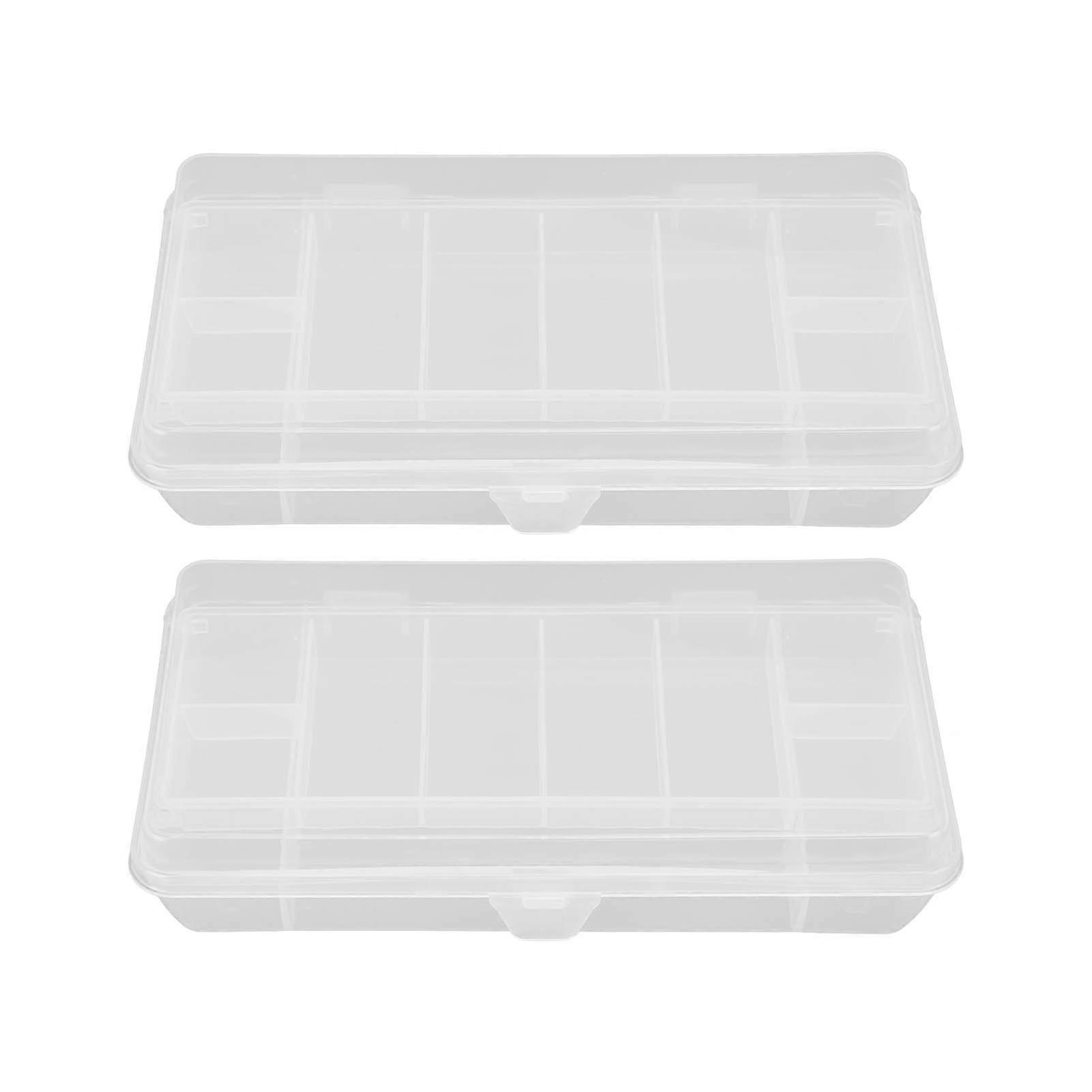 2 Stück Angelköderbox Wasserdichte Köderbox Angeln Multifunktionale Zubehöraufbewahrungsbox