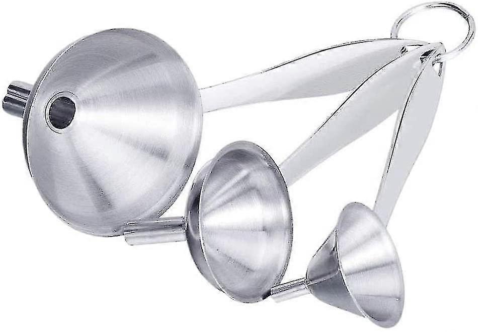 小さな漏斗ミニヒップフラスコ、漏斗キッチン、ステンレス鋼漏斗小