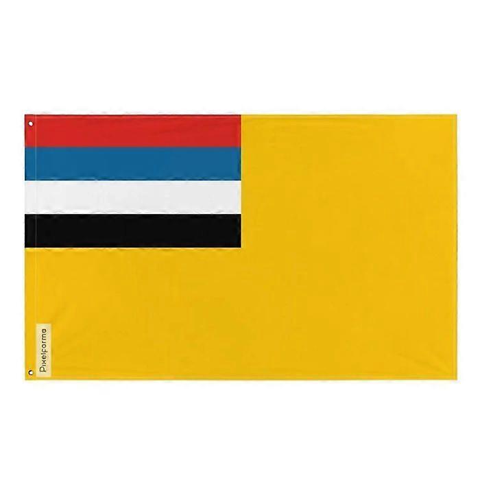 Flag - Manchukuo - 60 x 90 cm - Polyester - Double-sided printing - Iron eyelets