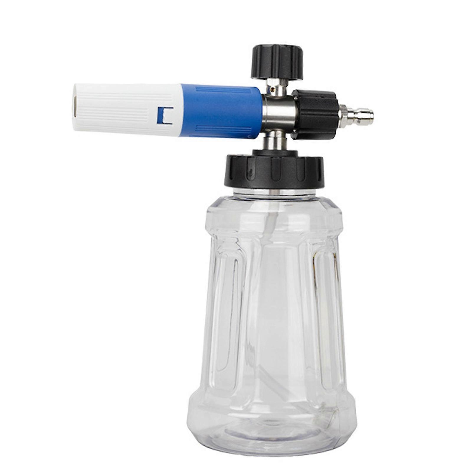 Efficient Car Foam Cannons Adjustable Sprays Nozzle Soap Reservoir Quick connection Car Cleaning for Enhanced Car Cleaning