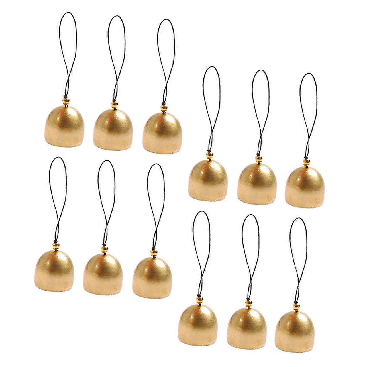 4sets Tiny Bells for Crafts DIY Hanging Bell Alloy Christmas Tree Accessory 12pcs4 Ref: 5716