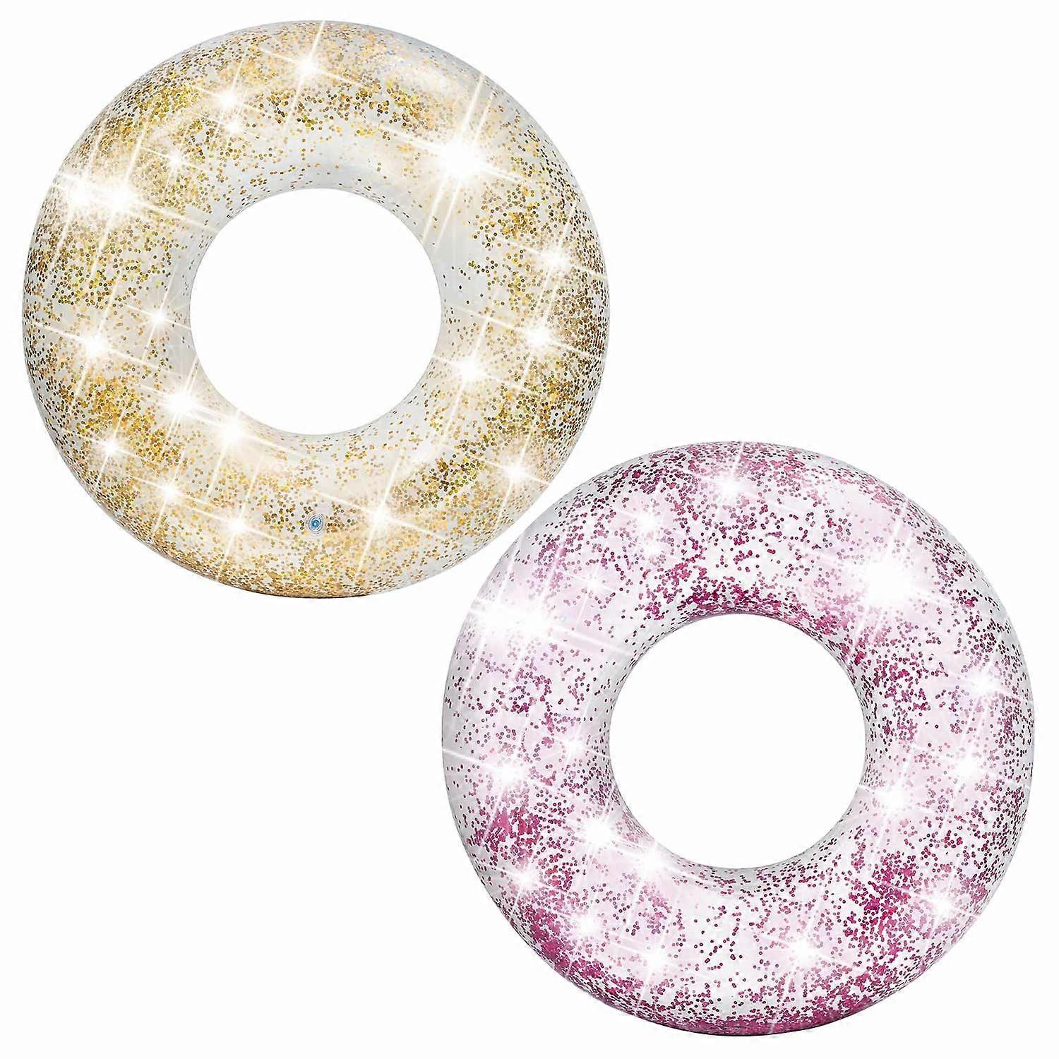 INTEX 56274 glittrig simring, guld